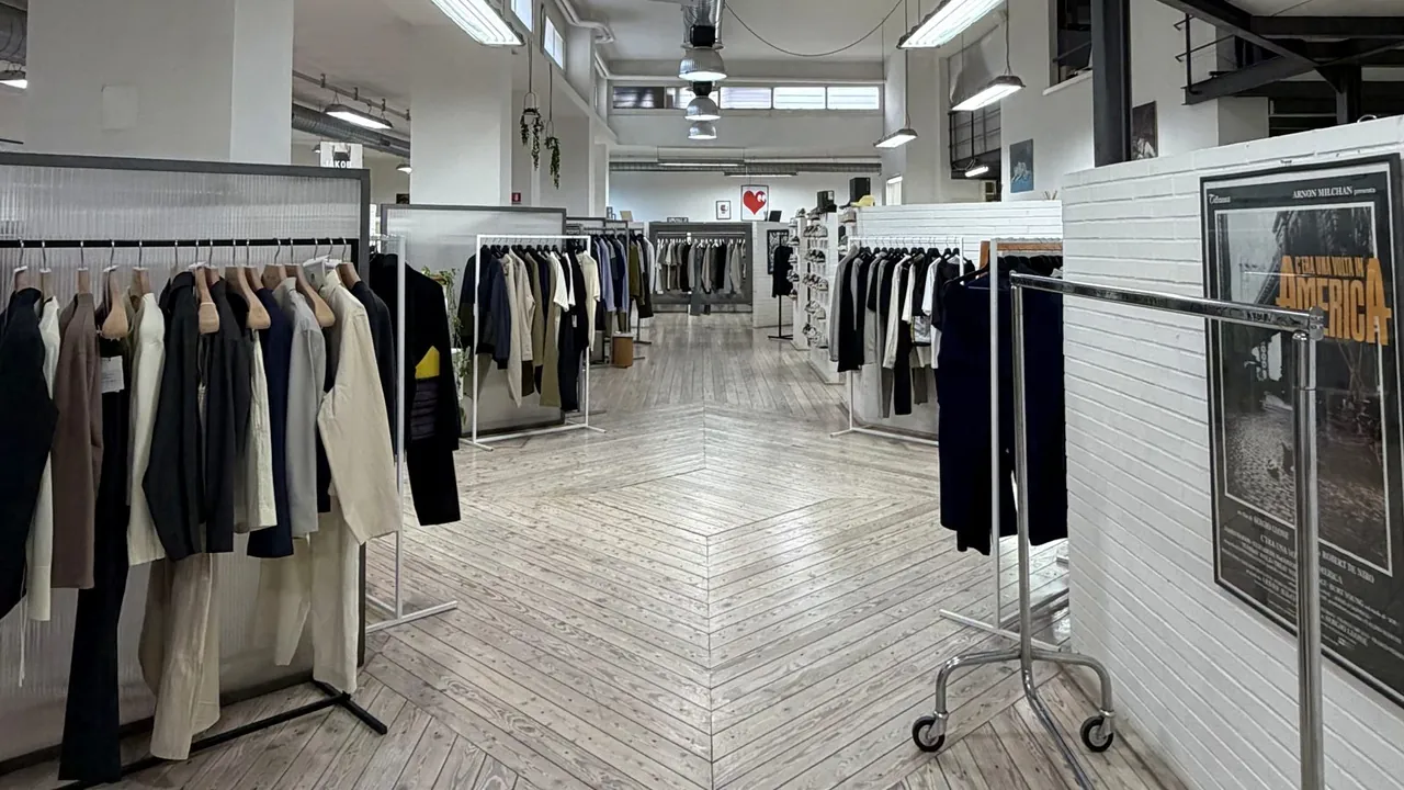 Interno dello showroom K. in the Room a Roma